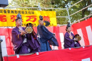 知多市　正月風物詩「尾張万歳（おわりまんざい）」 尾張八幡神社