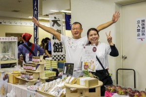 地域のイベントへ積極的に出店 いちじくの美味しさを広めています