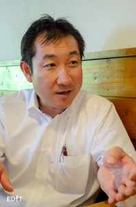 熱く語る市野さん