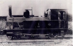 武豊線開業運転が行われた車両「150型蒸気機関車改造」 1871（明治4）年 イギリスバルカン社製（IBタンク機関車）