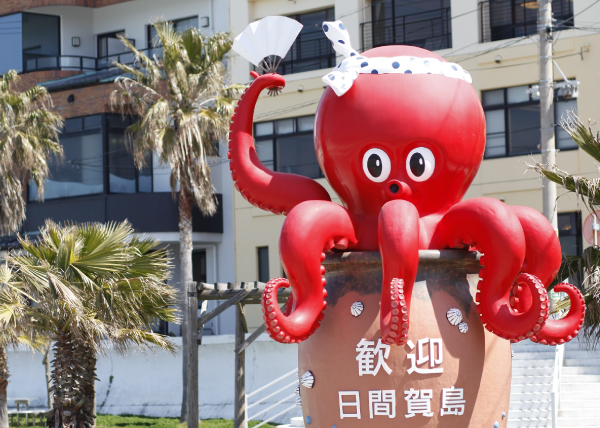 歓迎タコのモニュメント（東港・西港）